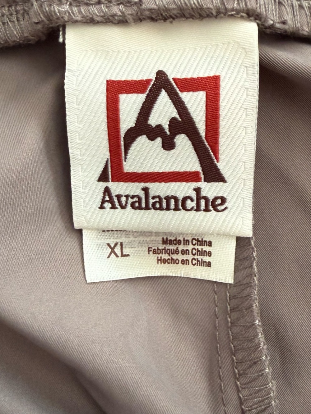 NWOT Size XL Avalanche Trek It Wide Leg Jogger in Driftwood - Picture 10 of 10